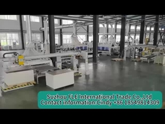 Línea de conexión de la máquina de ranuras de suelo SPC