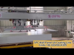 Línea de revestimiento UV de los paneles de pared SPC